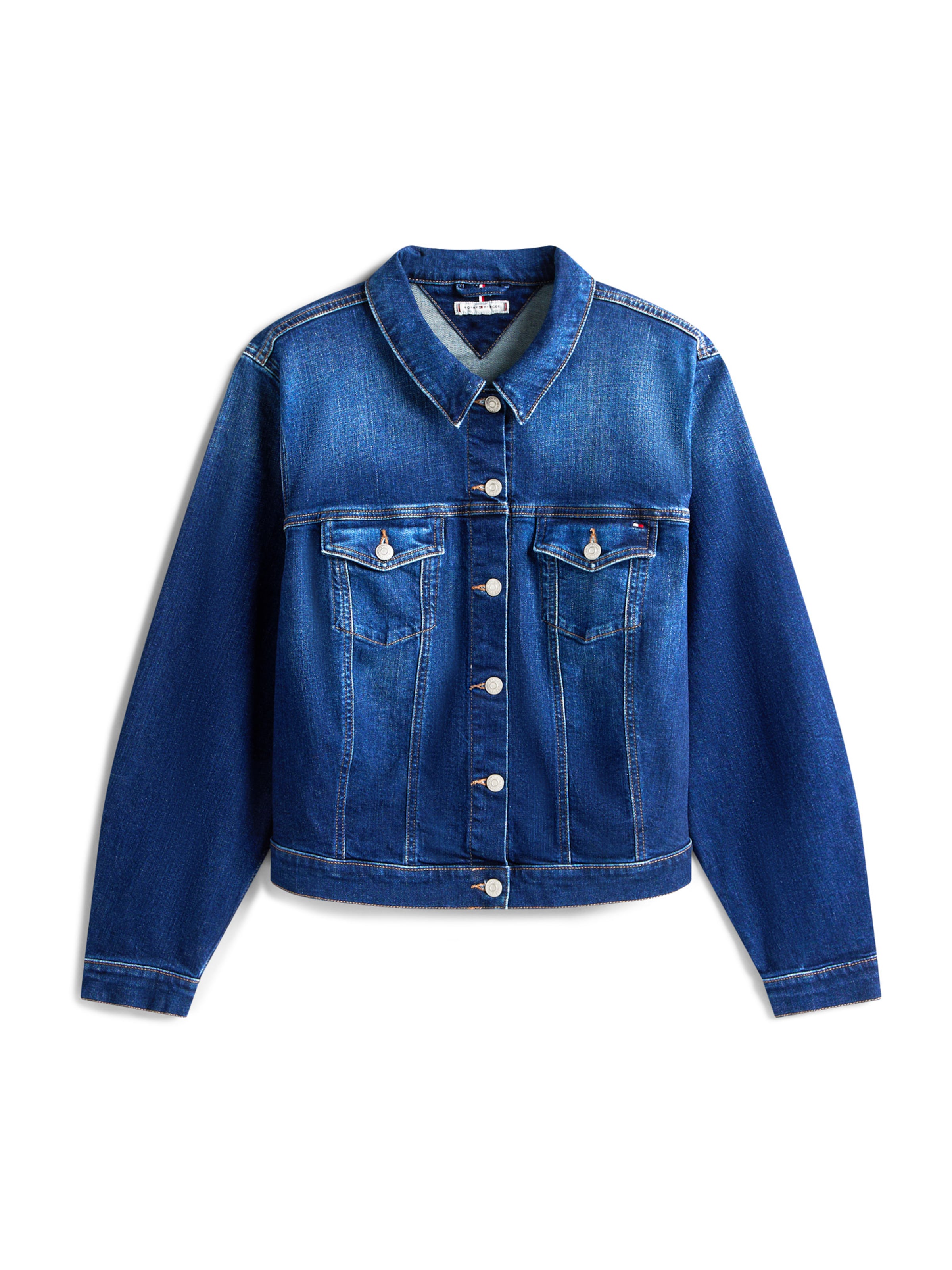 Tommy Hilfiger Curve Átmeneti dzseki - kék: elől