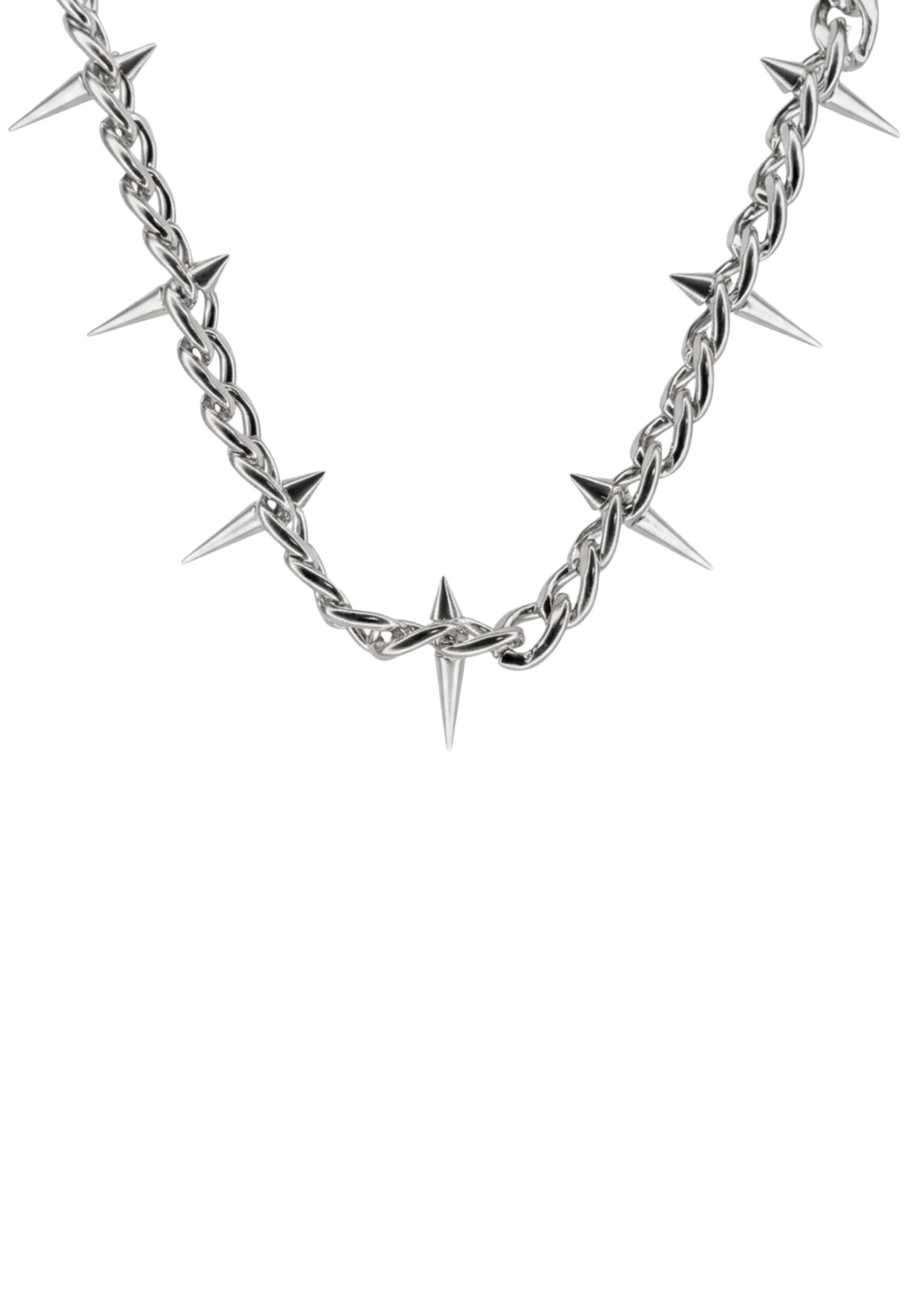Chaîne 'Big Spike' Fainz en argent