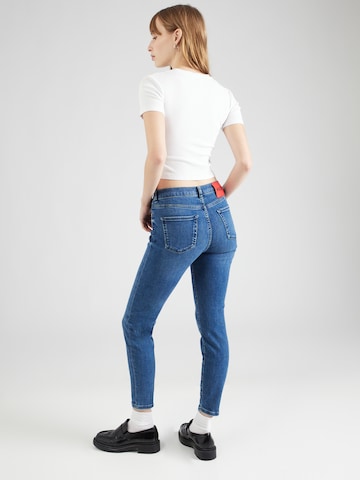 HUGO Red Slimfit Jeans '932' i blå