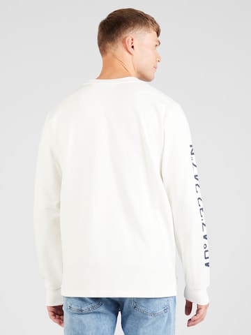 Sweat-shirt s.Oliver en blanc