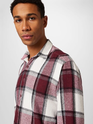 Trendyol Regular fit Button Up Shirt in Red