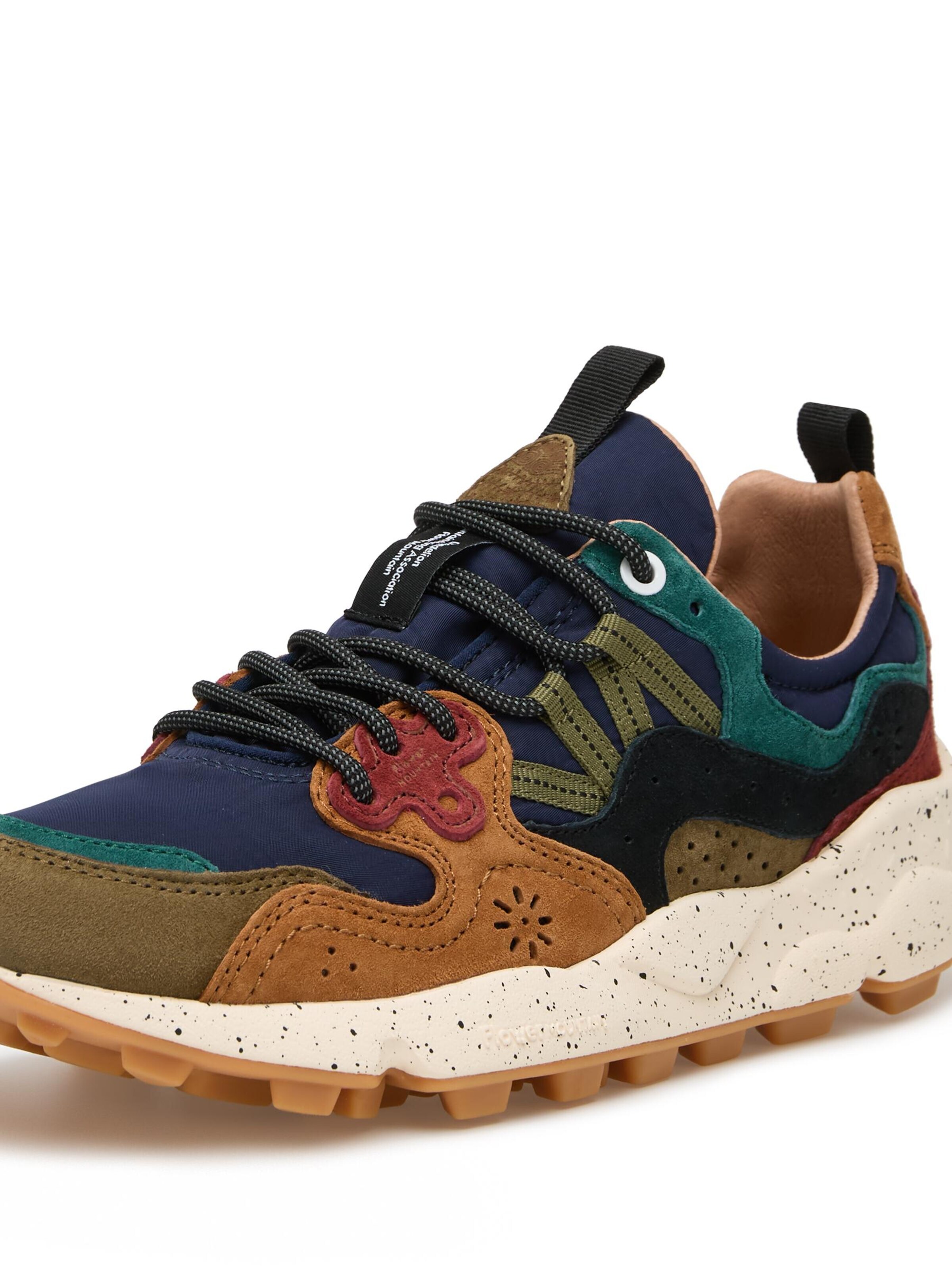 Flower Mountain Platform trainers 'YAMANO 3 UNI' in Mixed colours: front