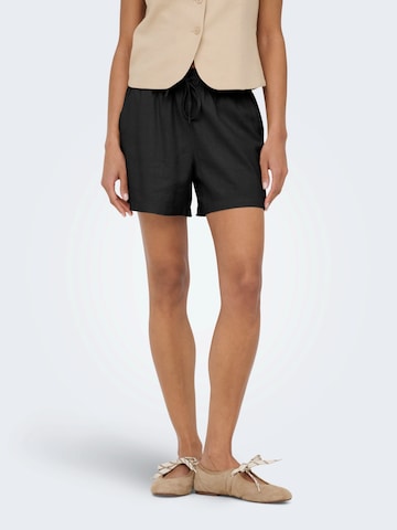 ONLY Regular Pants 'ONLGOA' in Black: front