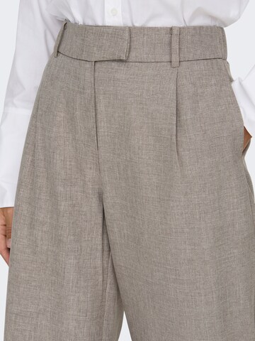 ONLY Wide Leg Hose  'ONLLinda' in Grau