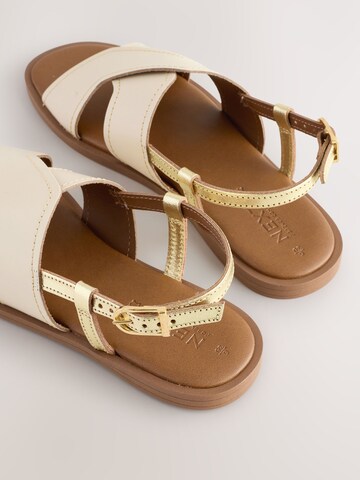 Next Sandals in Beige