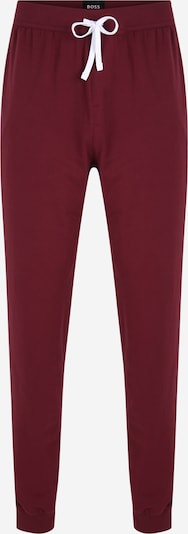 BOSS Black Pants 'Mix&Match' in Bordeaux / White, Item view