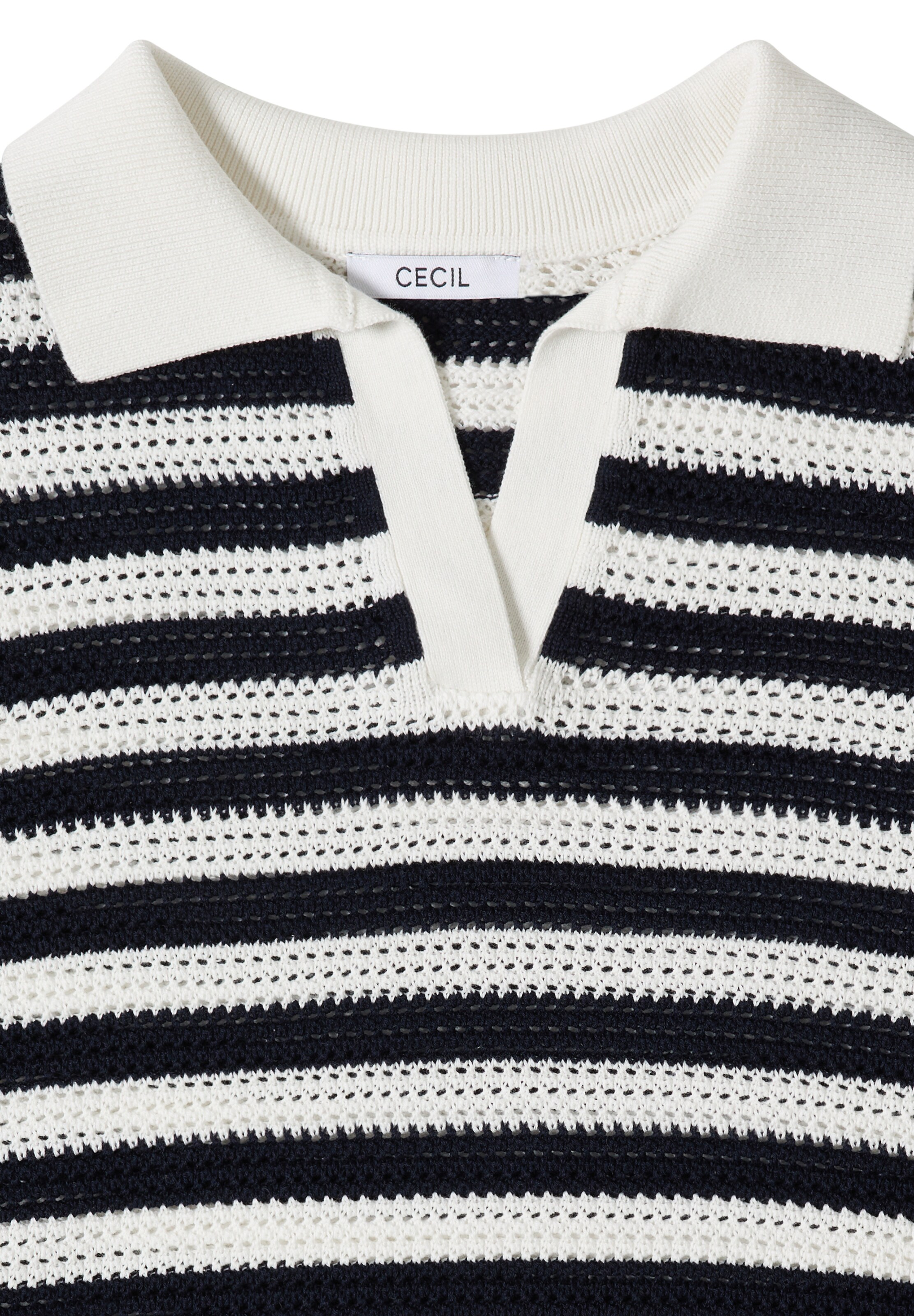 CECIL Poloshirt in Blau