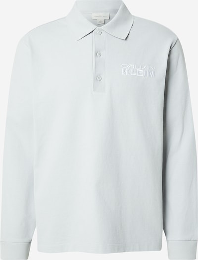 Calvin Klein Jeans Majica u svijetlosiva / bijela, Pregled proizvoda