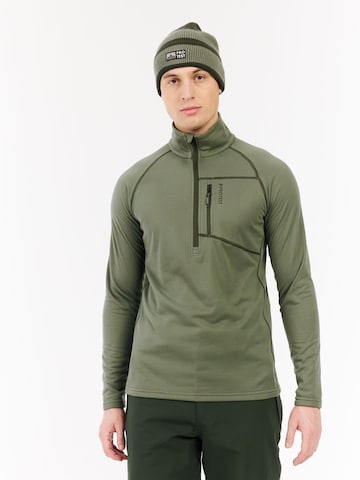 Sweat de sport 'PRTRekody' PROTEST en vert : devant