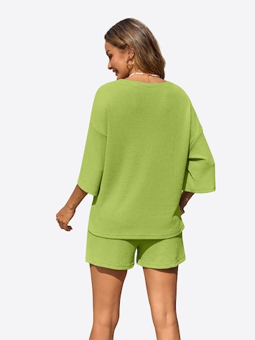 Imily Bela Set: Shirt und Shorts in Grün