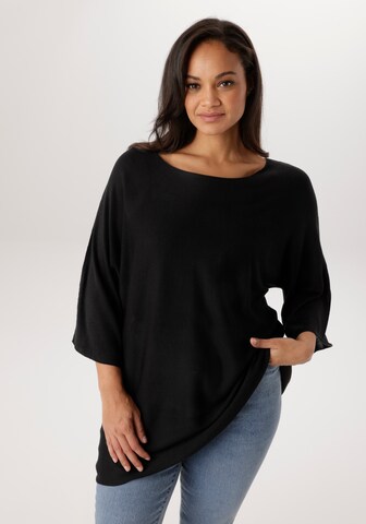 Aniston Pullover in Schwarz: Vorderseite