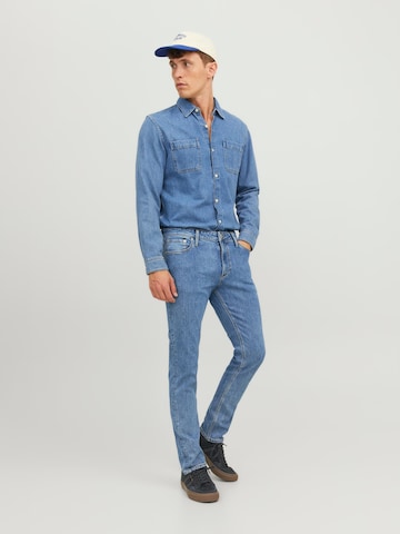 JACK & JONES Regular Jeans 'CLARK EVAN' in Blue