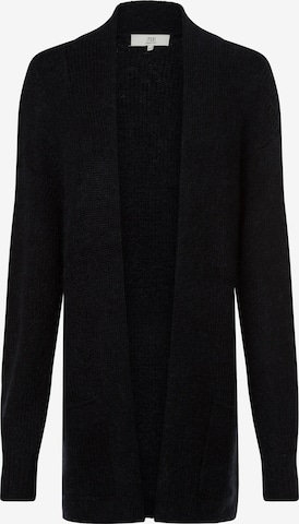 Ipuri Gebreid vest in Zwart: voorkant