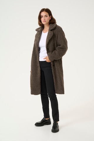 Manteau mi-saison 'Balmi' Kaffe en marron