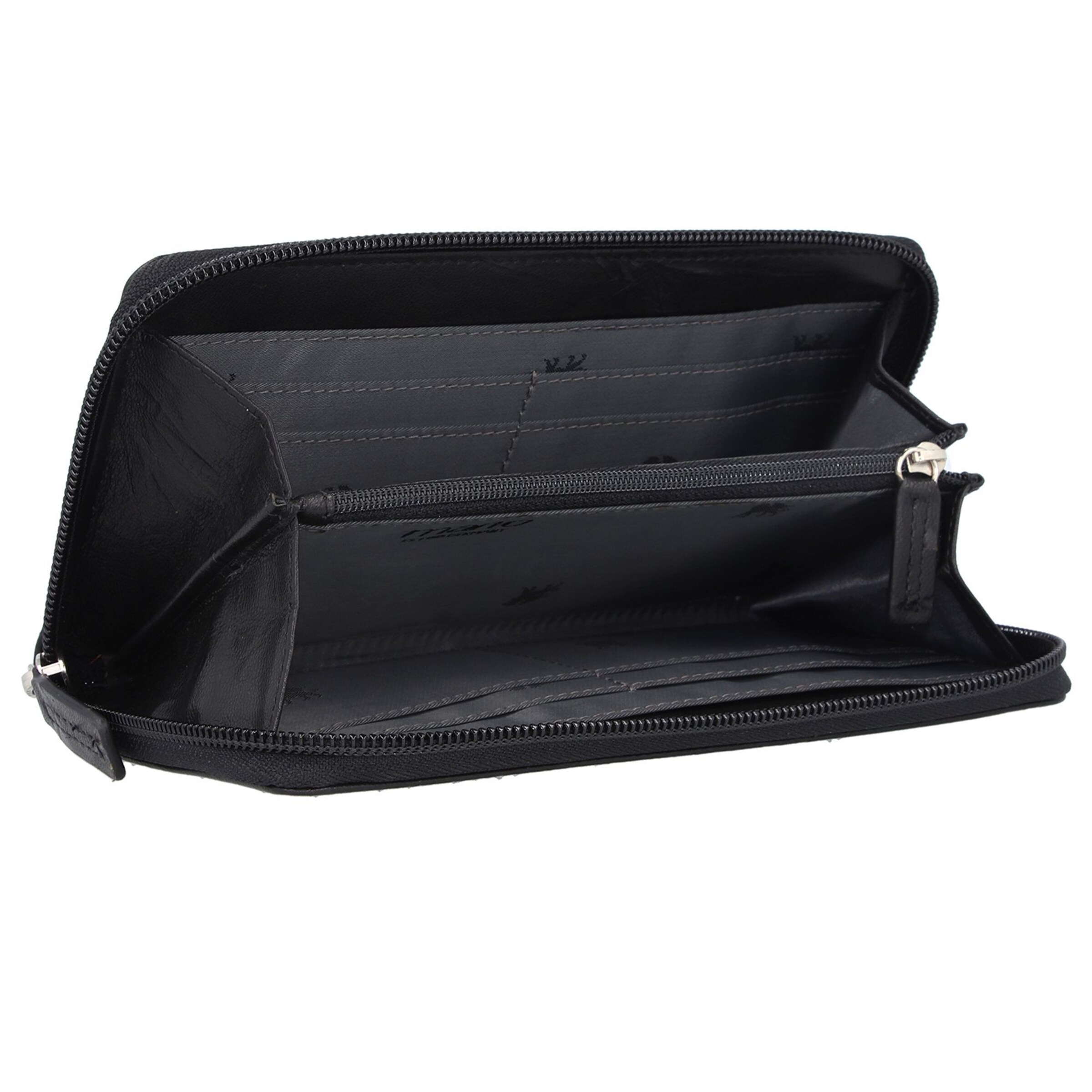 mano Portemonnee 'Donna Aurona' in Zwart