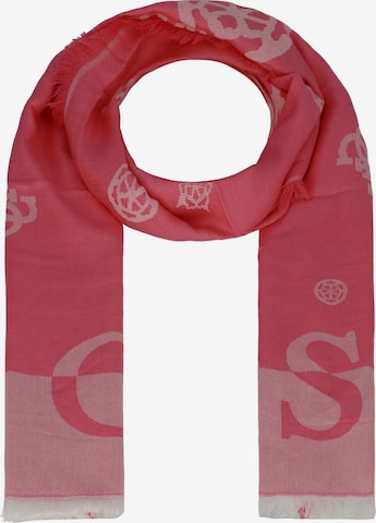 Sciarpa di GUESS in rosa: frontale