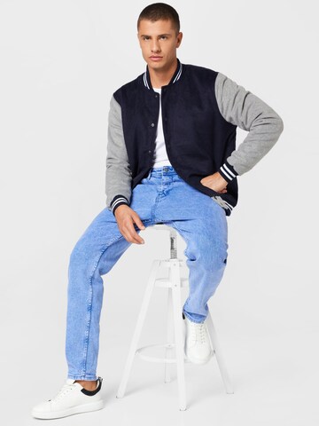 Cotton On Tussenjas 'VARSITY' in Blauw