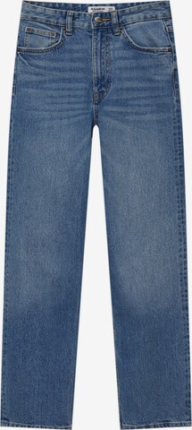 Pull&Bear Normalny krój Jeansy w kolorze niebieski: przód