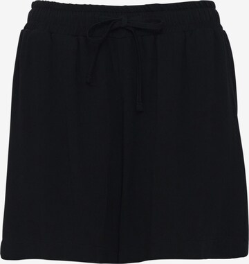 mazine Loose fit Pants ' Palm Cove ' in Black: front