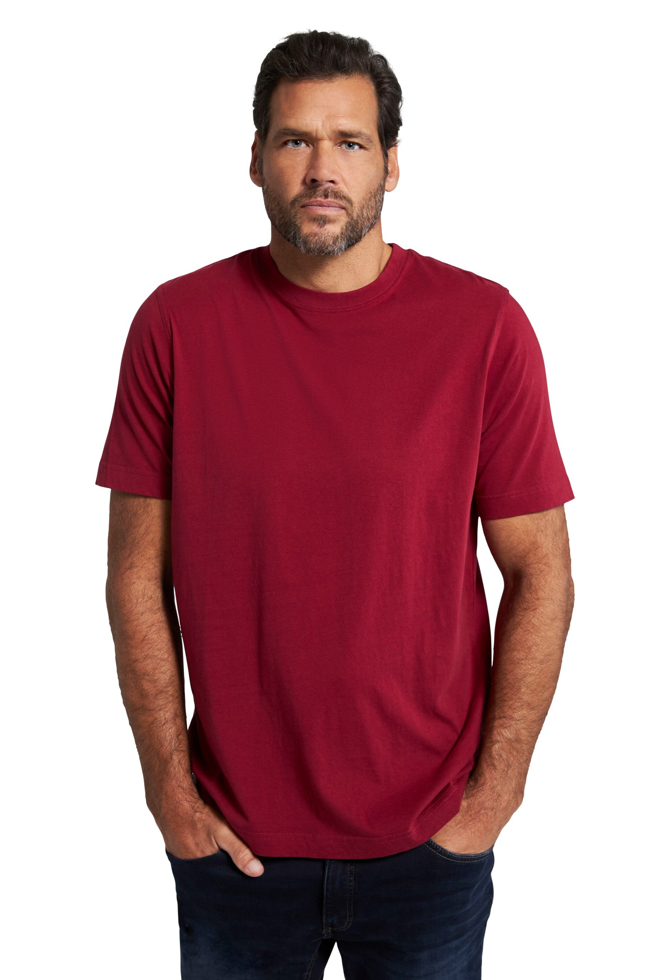 JP1880 Shirt in Red: front