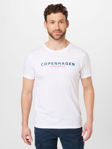 Lindbergh T-Shirt in Weiß: predná strana