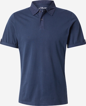 s.Oliver Shirt in Blau: Vorderseite