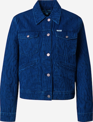 WRANGLER Демисезонная куртка 'HERITAGE' в Синий: спереди