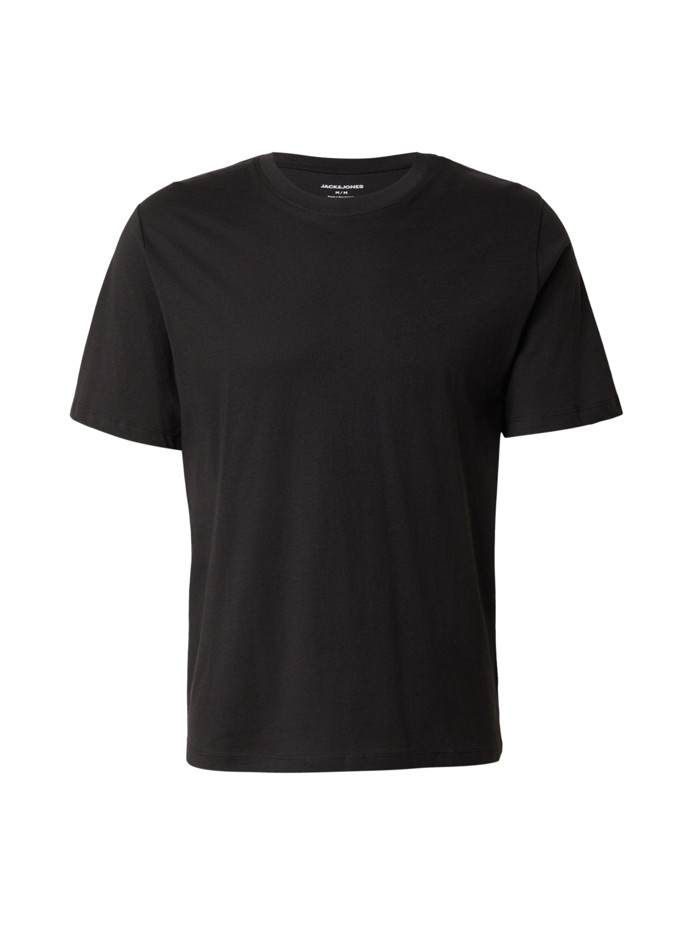 JACK & JONES Футболка 'JJCALM' в Черный / Белый, Обзор товара