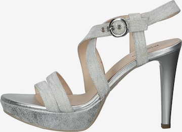 Nero Giardini Strap Sandals in Silver