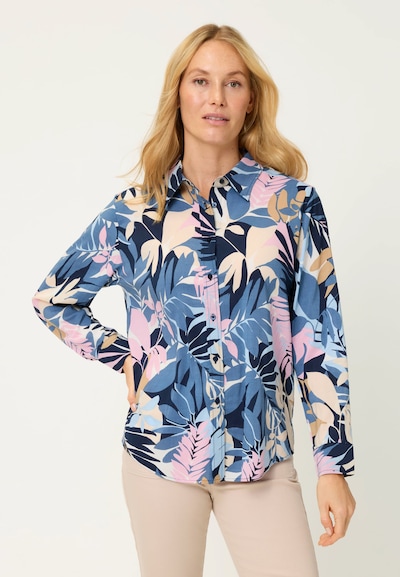 Olsen Blouse in Blue / Rose, Item view