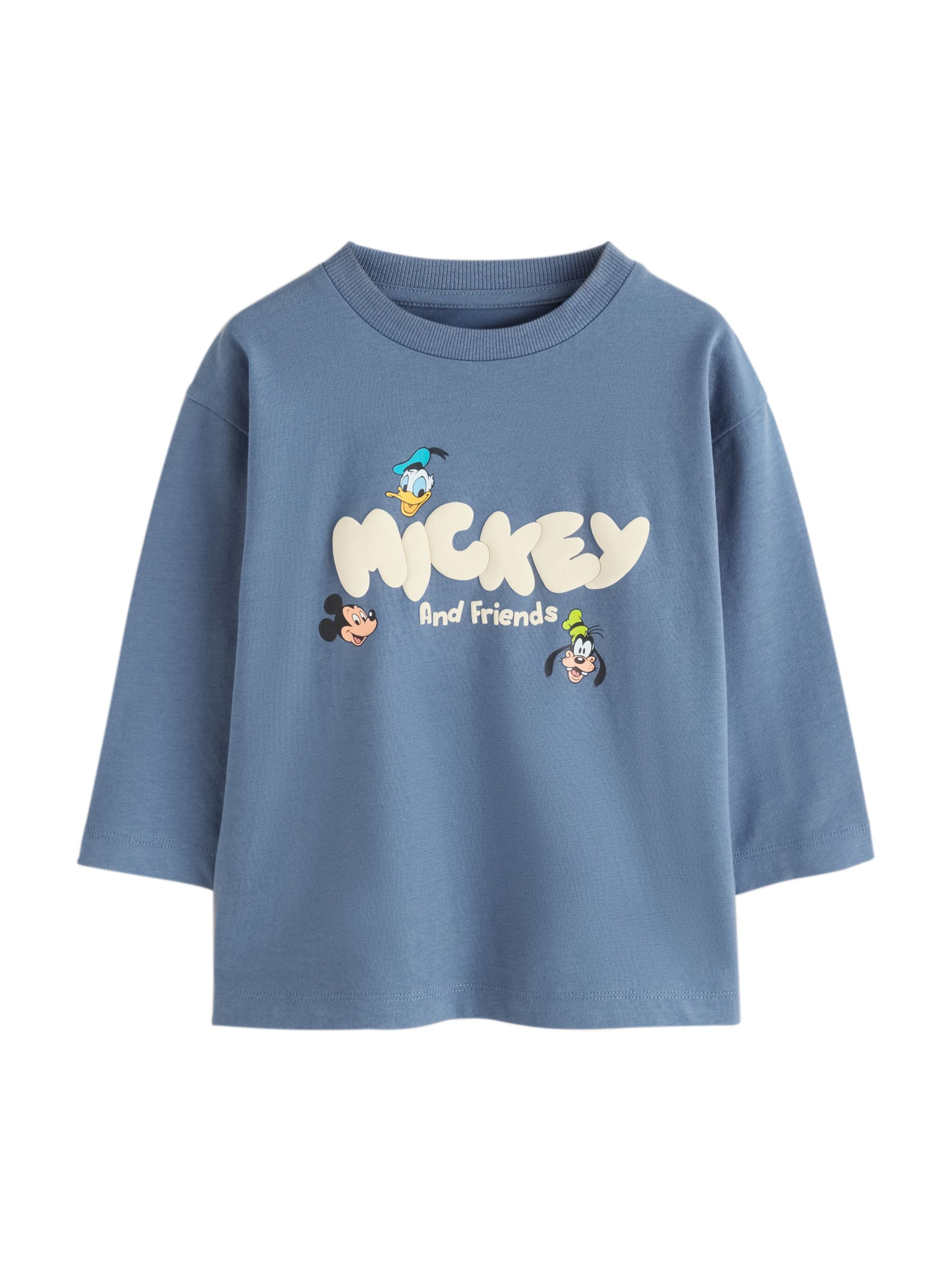 T-Shirt 'Mickey Mouse' Next en bleu : devant