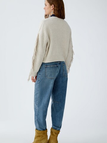 OUI Strickjacke in Beige