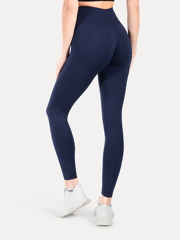 Smilodox Skinny Leggings ' Adrielle ' in Blau