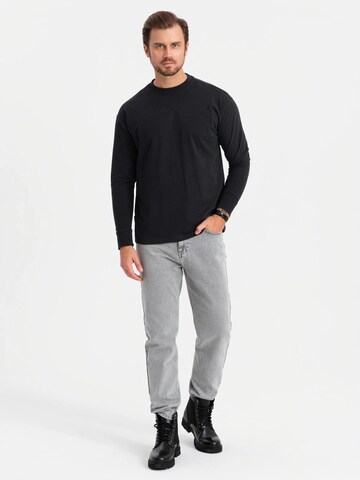 Ombre Shirt 'OM-LSBC-0129' in Black