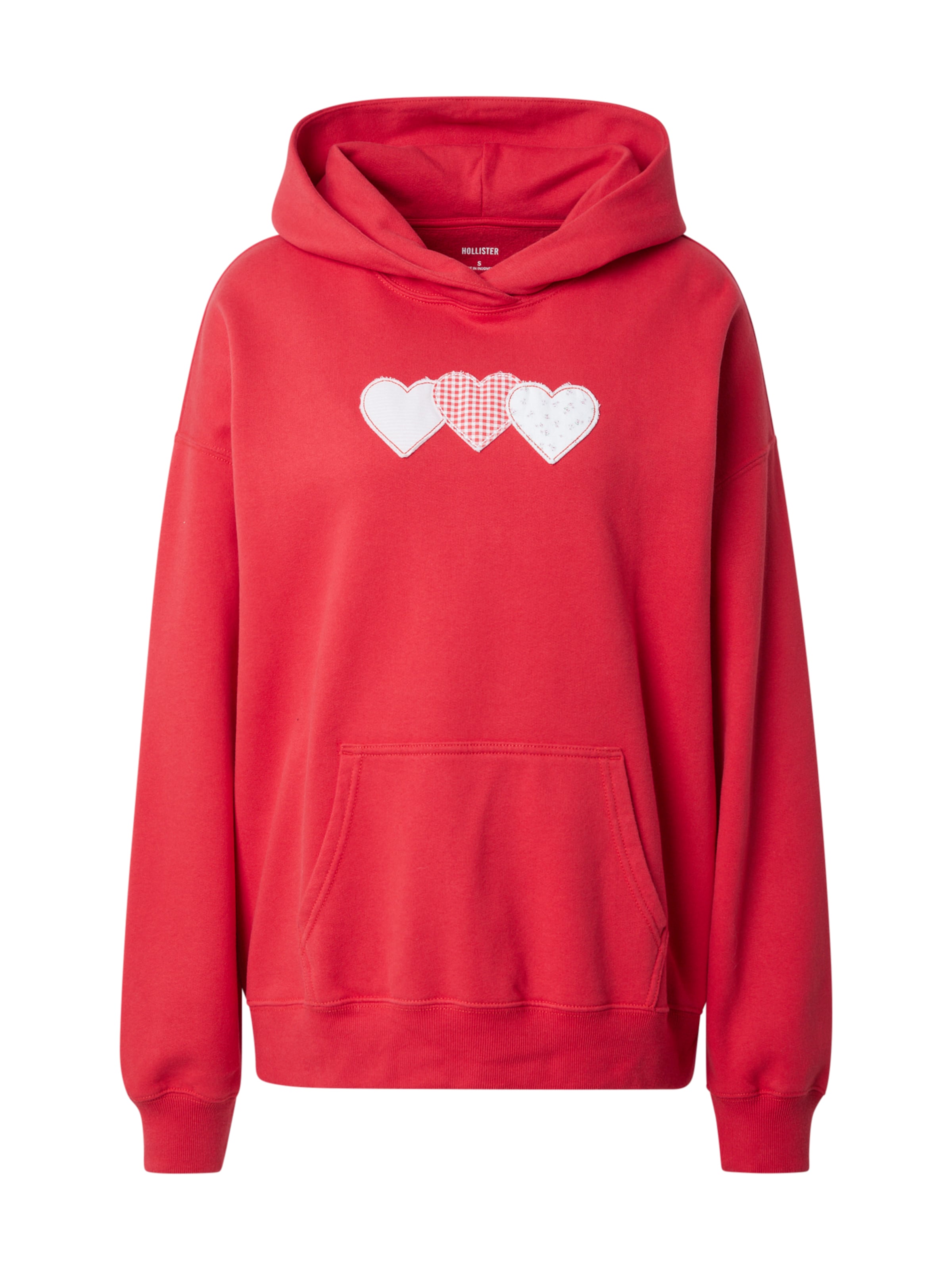 HOLLISTER Sweatshirt i rød: forside