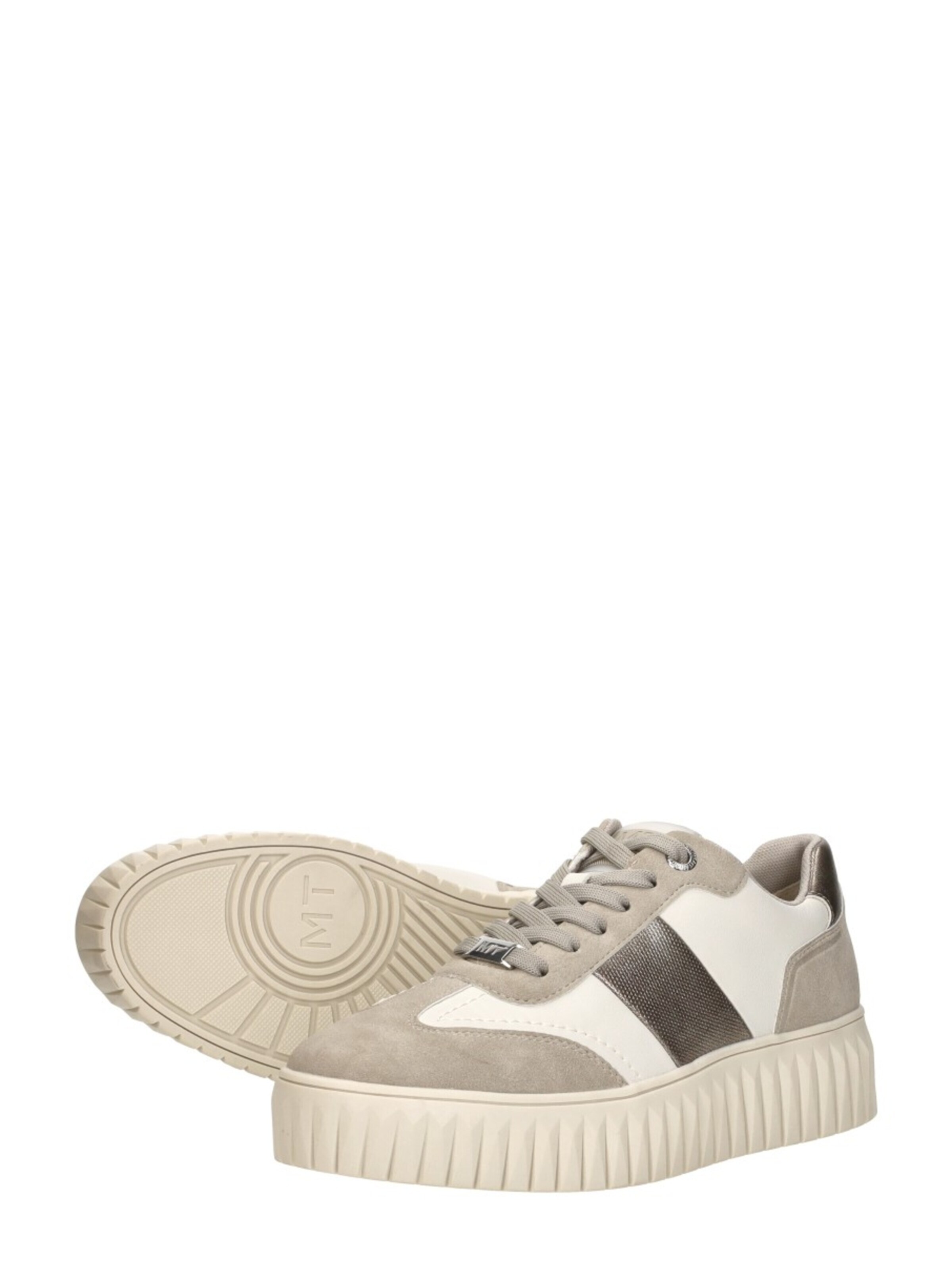 MARCO TOZZI Sneakers laag 'Sneakers Laag' in Grijs