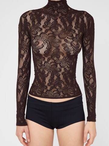 CALZEDONIA Shirt 'Pop' in Brown