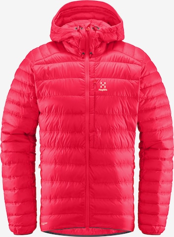 Haglöfs Outdoor jacket 'Roc Down' in Pink: front