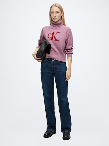 Calvin Klein Jeans Pullover in Lila
