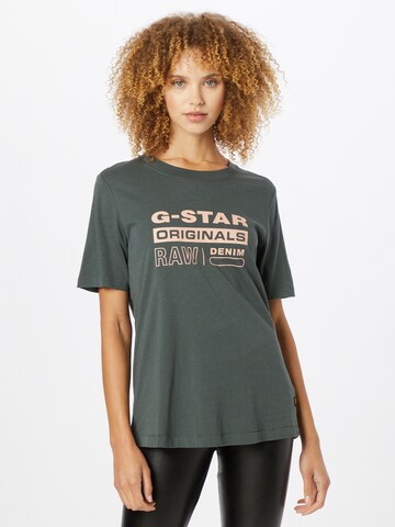 G-Star RAW - Camiseta en gris: frente