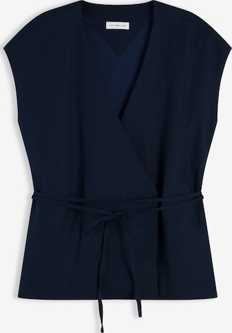 Gilet de costume TOMMY HILFIGER en bleu : devant