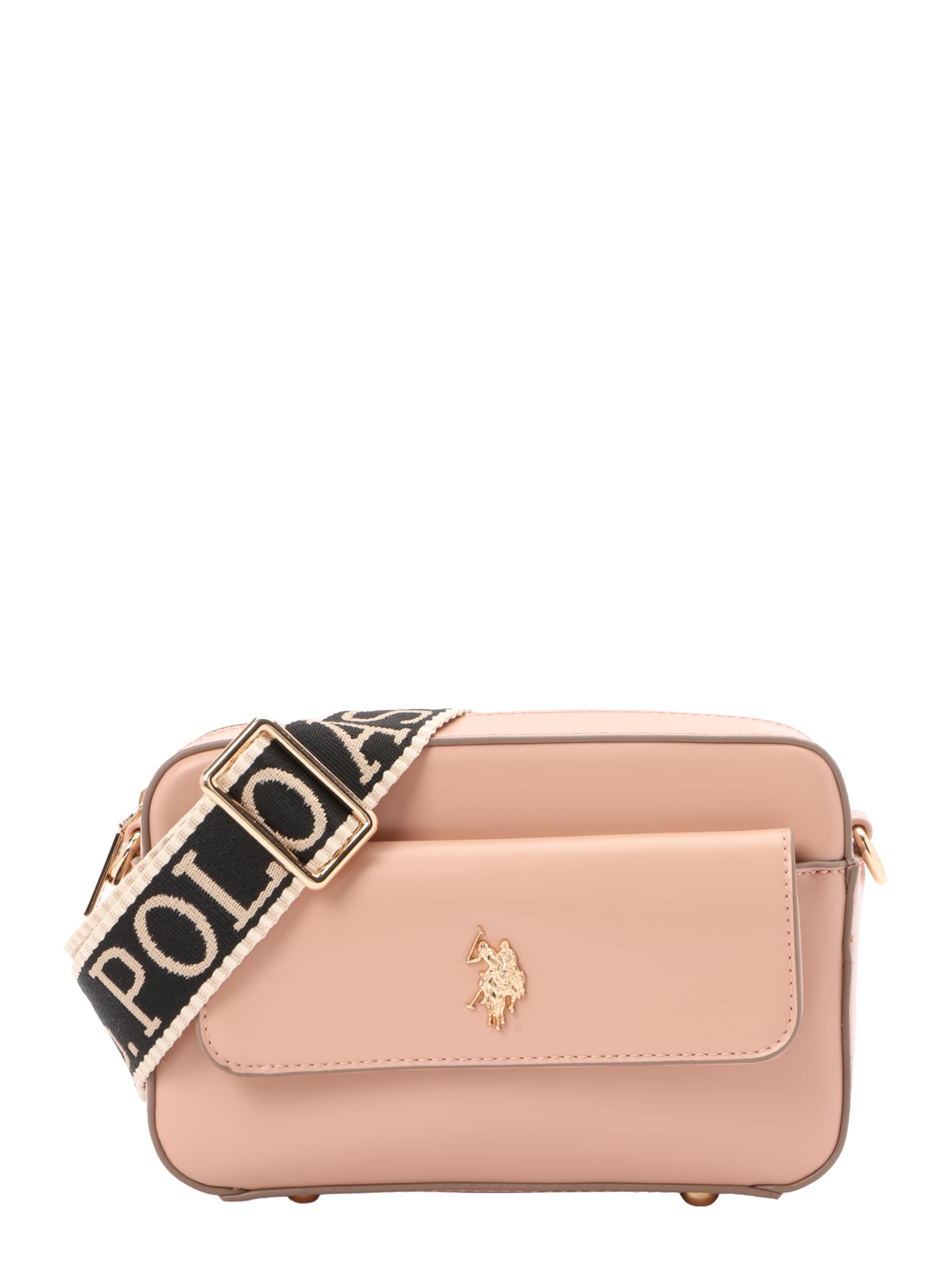 U.S. POLO ASSN. Torba za čez ramo | roza barva: sprednja stran