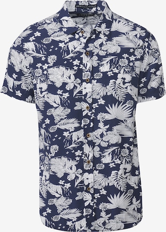 mėlyna KOROSHI Standartinis modelis Marškiniai: priekis