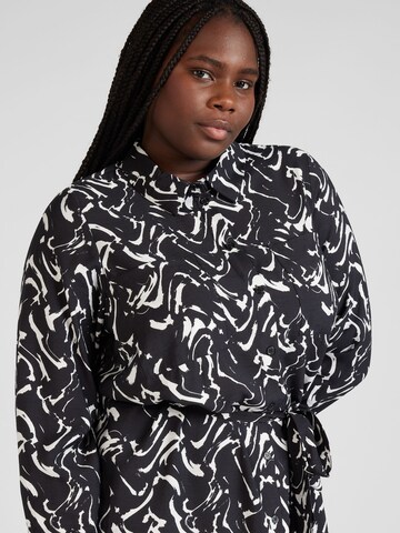 Vero Moda Curve Blousejurk 'Cia' in Zwart