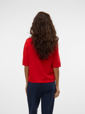 VERO MODA Pullover 'VMSilje' i rød