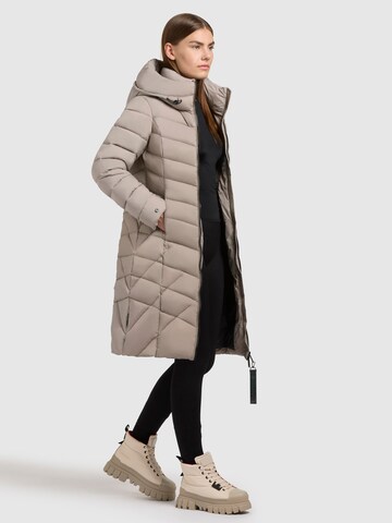 khujo Winter Coat ' ODANA3 ' in Beige