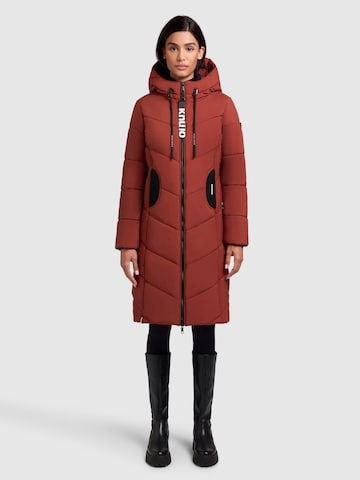 Manteau d’hiver 'ARIBAY4 LIGHT ' khujo en rouge