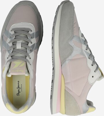 Sneaker bassa 'BRIT' di Pepe Jeans in grigio