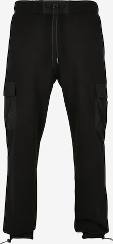 Urban Classics Cargo Pants 'Commuter' in Black: front