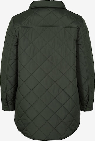 Zizzi Between-Season Jacket in Green